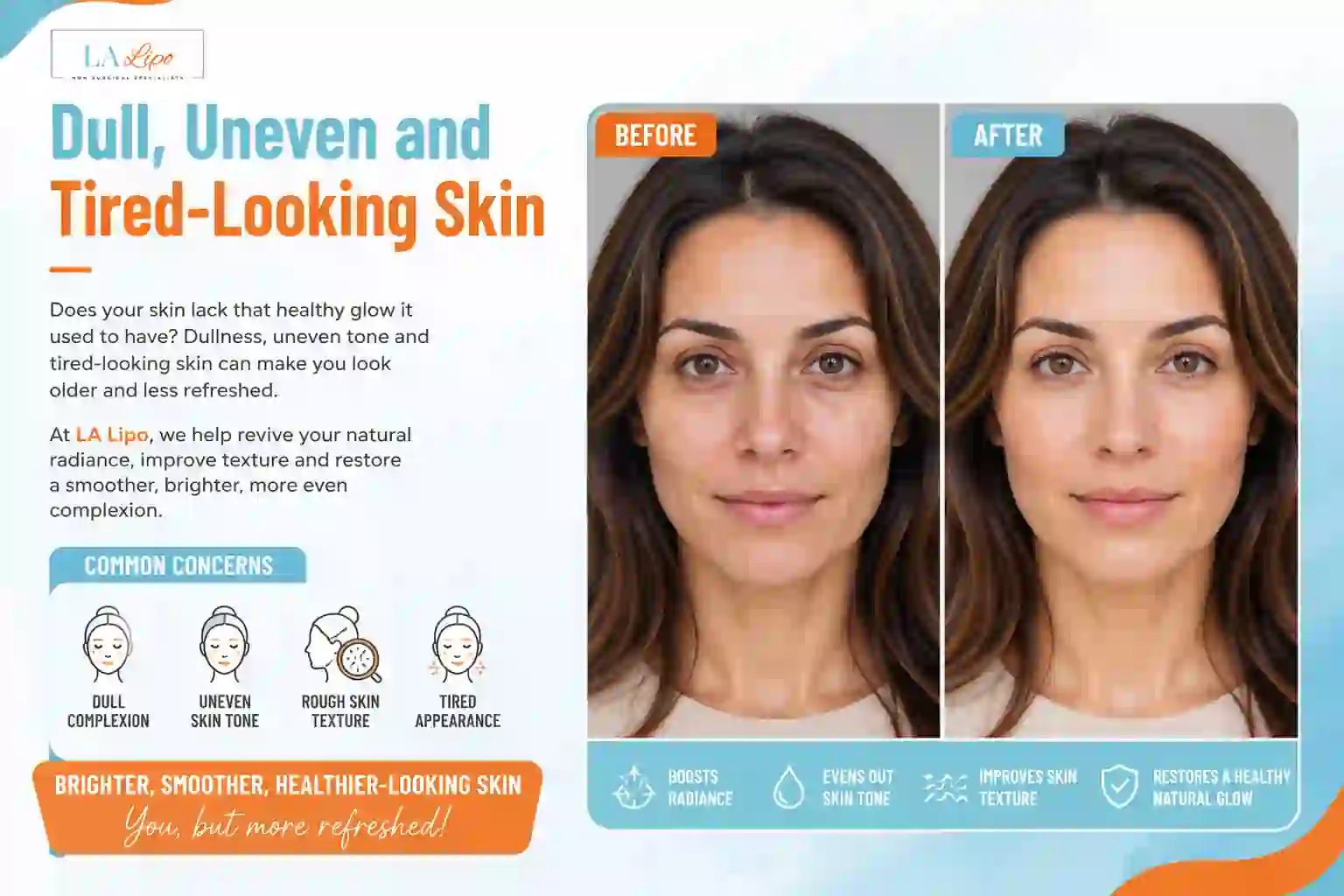 Sign #5: Dull, Uneven and Tired-Looking Skin Enfield Highway